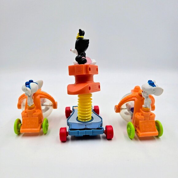 Warner Bros McDonald’s Happy Meal Toy Lot Pinky Brain Daffy Bugs Bunny Animaniac - Picture 16 of 16
